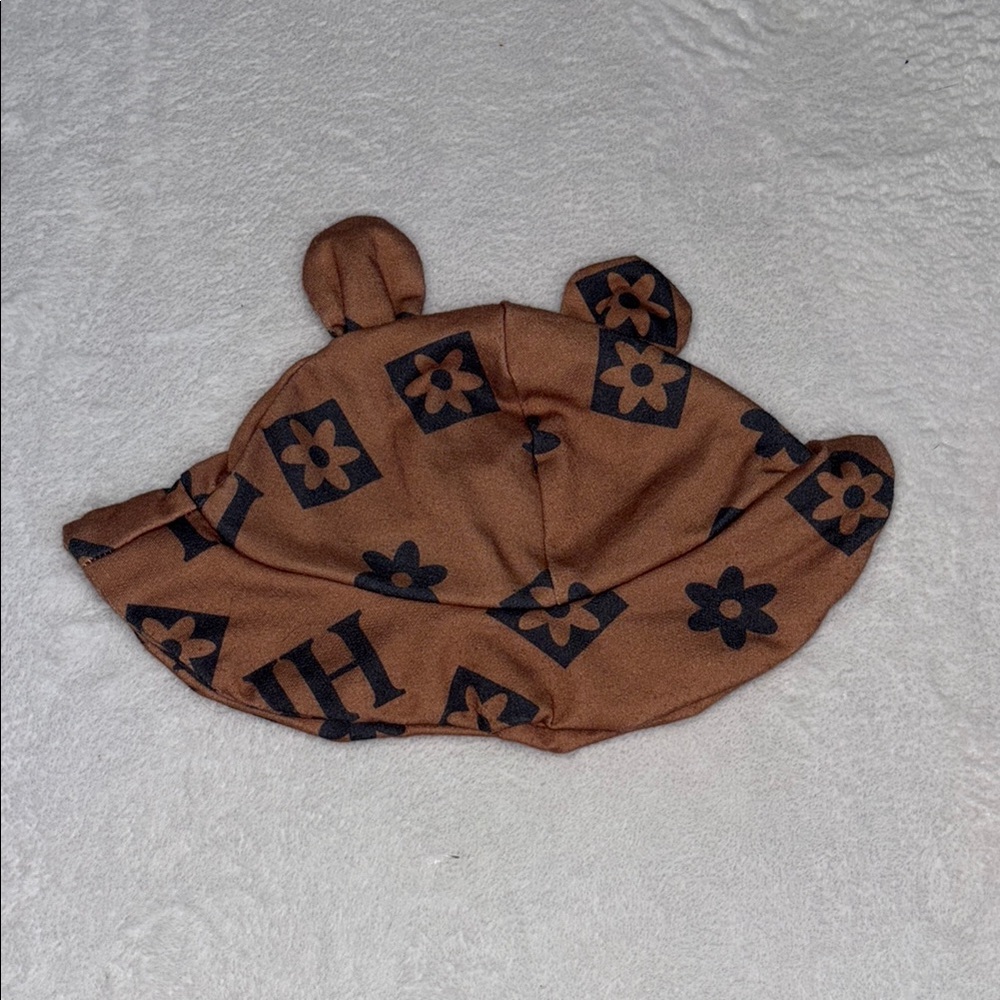 (3 for $10) Brown Bear Ear Hat gender neutral